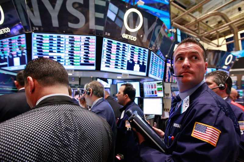 Фондовые рынки США закрылись разнонаправленно: промышленный индекс Dow Jones вырос на 0,35